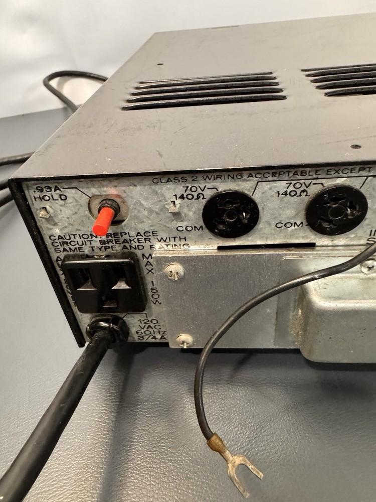 Vintage Bogen Challenger Model: C-35 Amplifier Untested #504