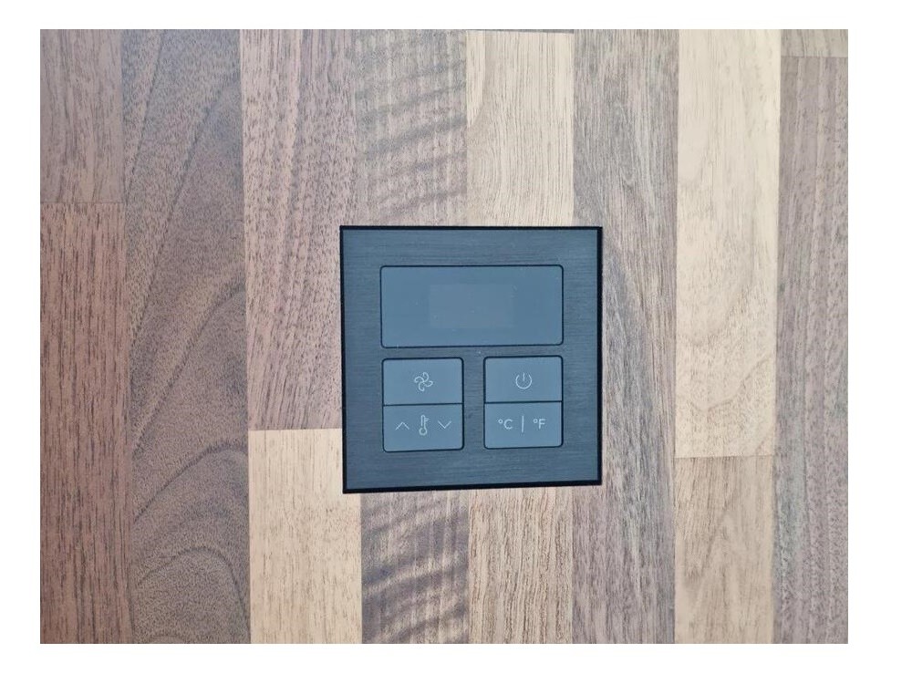 Wall-Smart 084-1-246 Solid Surface Mount for Black Nova 1Module Low Voltage