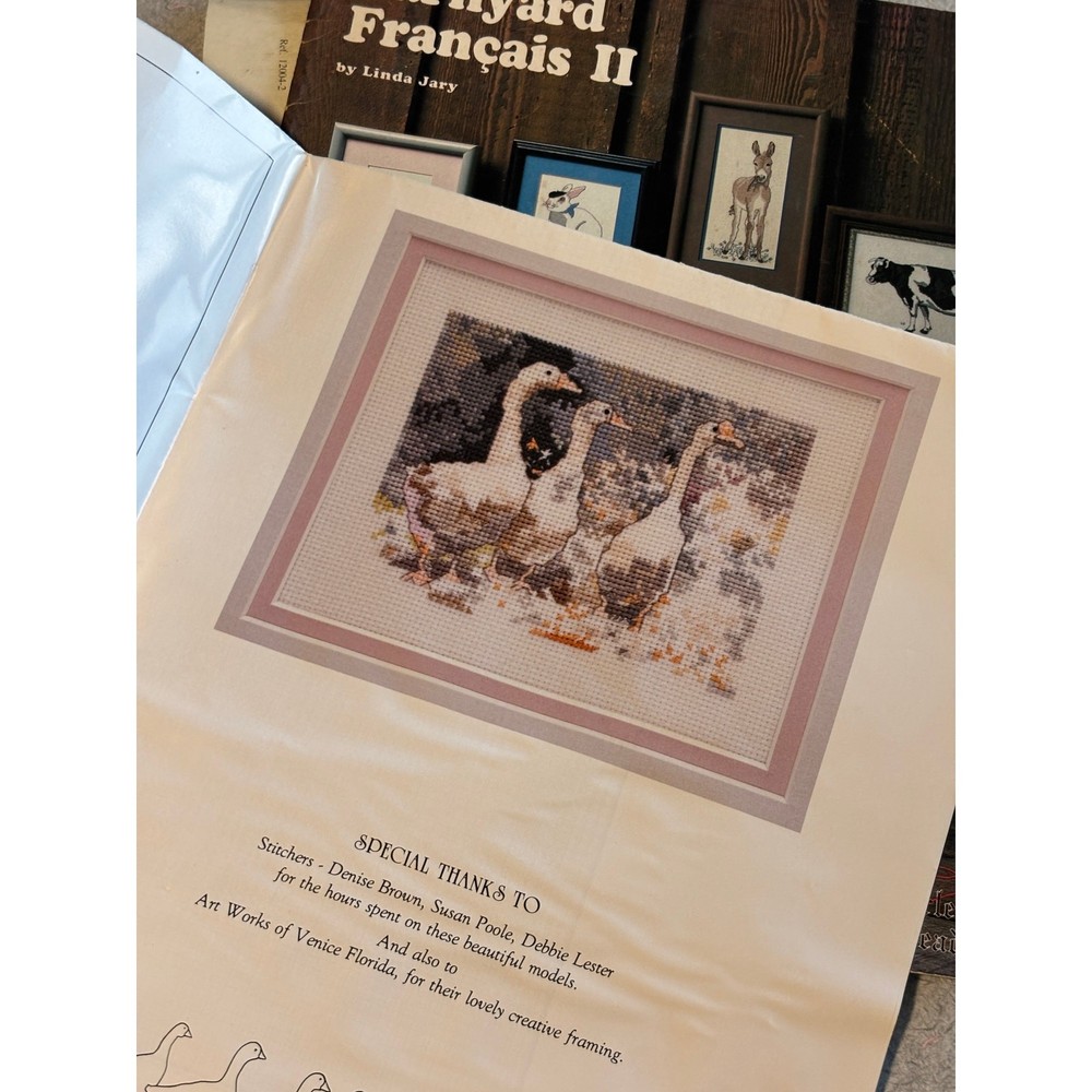 Needlework, needlepoint, cross stitch Pattern booklet bundle
