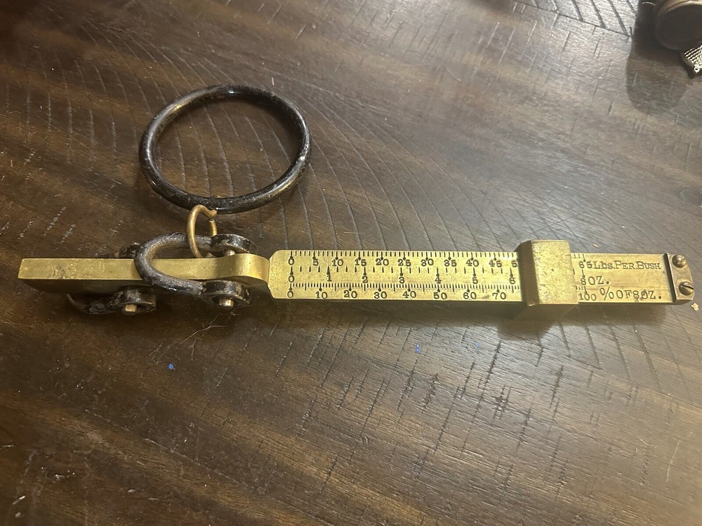 Buffalo 1900s Chondrometer Hanging Grain Scale