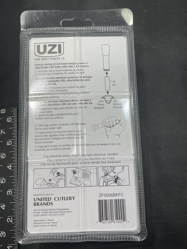 UZI The Best There Is Binoculars & Flashlight