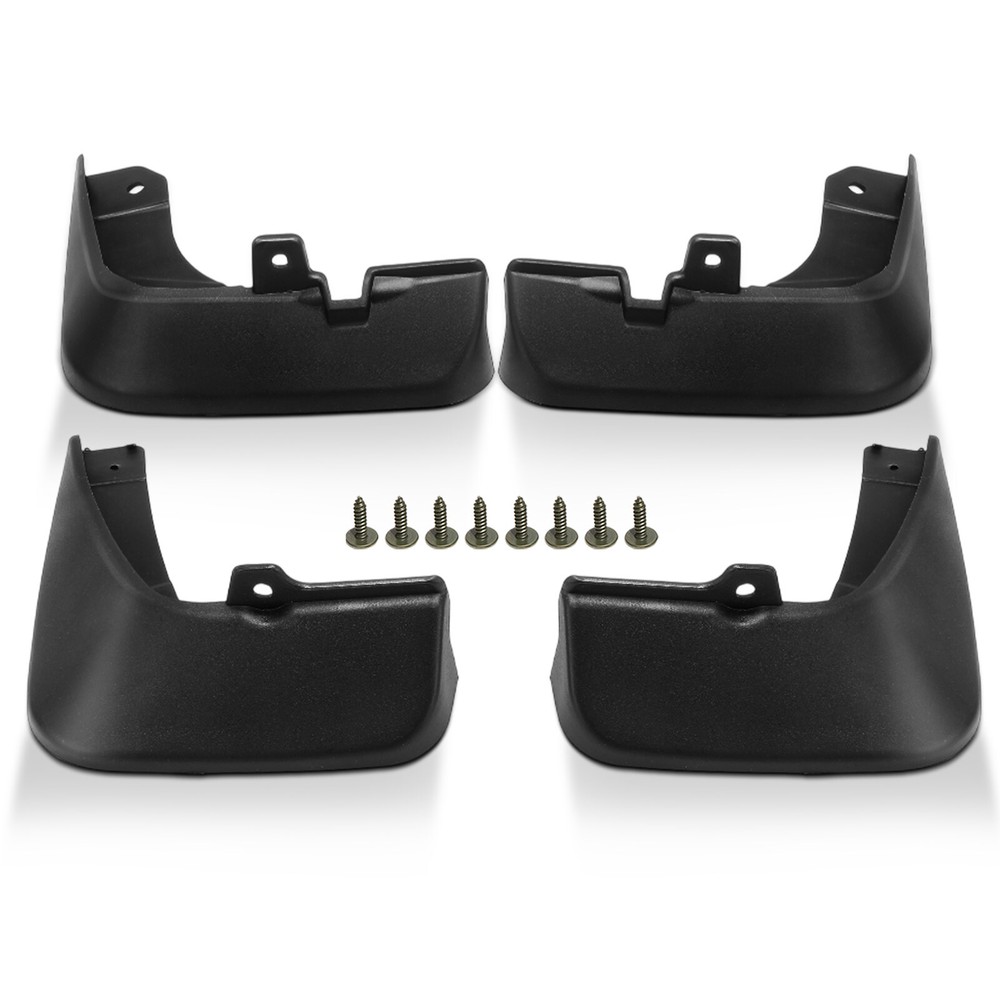 4Pcs Front & Rear Side Splash Guards Mud Flaps for Mazda 3 2014-2018 Hatchback