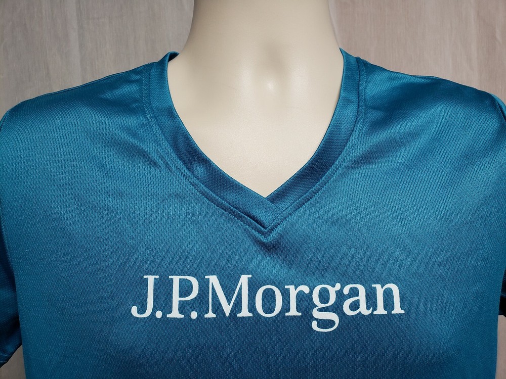 2018 JP Morgan Challenge Womens Large Green Jersey