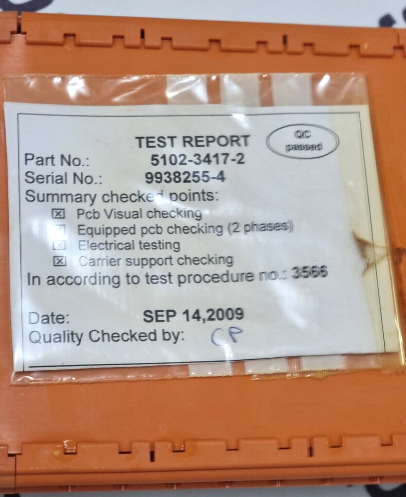 WAGO 5102-3417-2 Interface Board