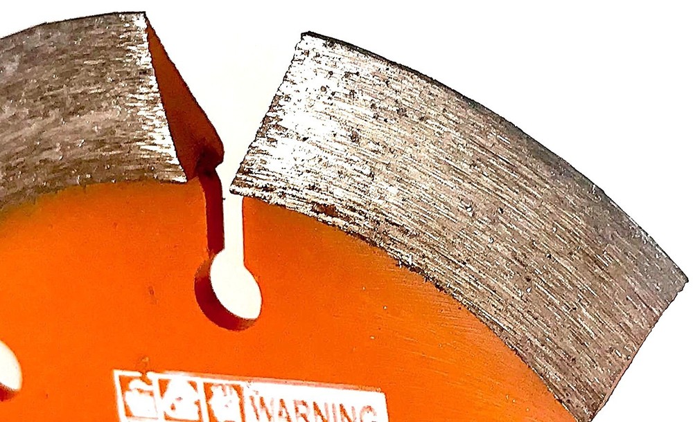 4" Crack Chaser Blade, #30/40 Grit, Medium Bond 5/8"-11 Threaded Arbor