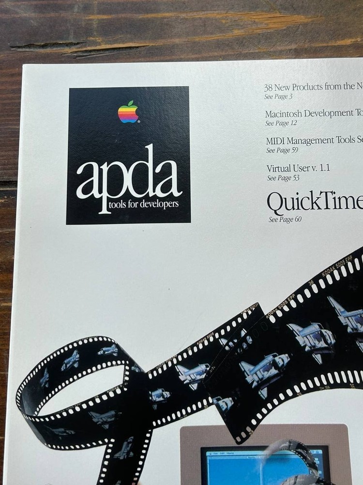 Apple APDA Tools Catalog Feb 1992 Vintage Macintosh Developer Book