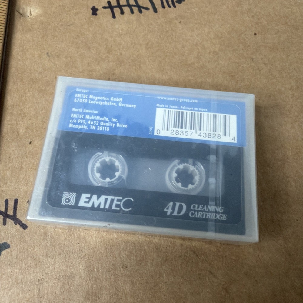 EMTEC 4MM Cleaning Cartridge 4D