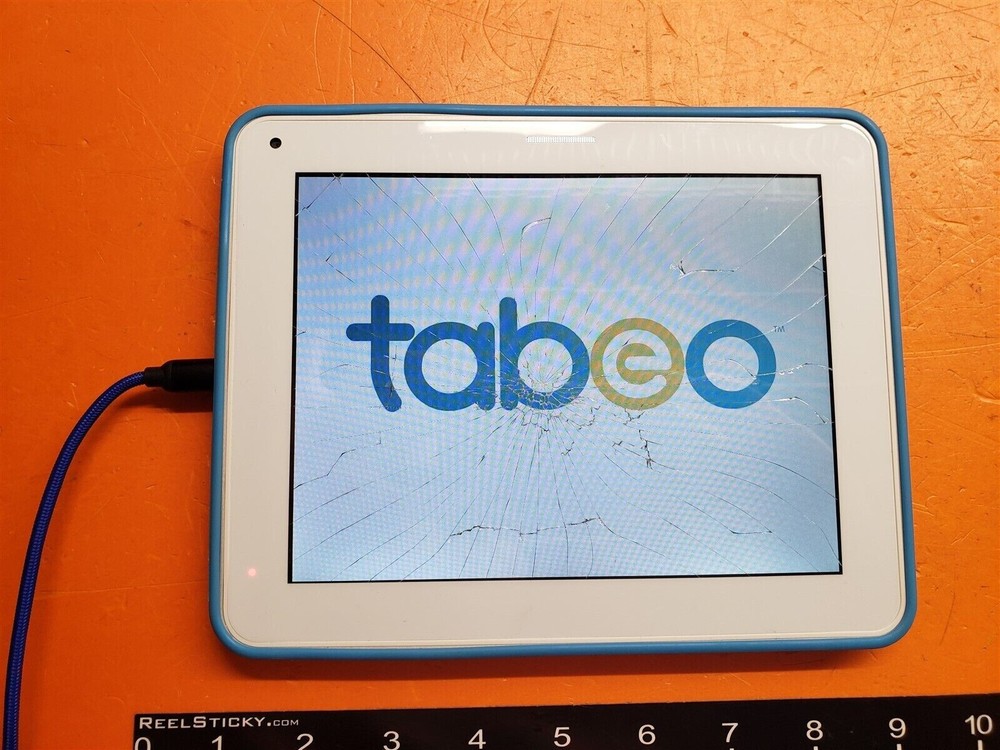 ⭐️⭐️⭐️⭐️⭐️ **DEFECTIVE** Tablet Tabeo AC80CP2 - Blue **READ**