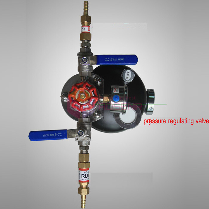 2L Brazing Flux Generator Acetylene Propane Gas Flux Brazing Tank Adjustable