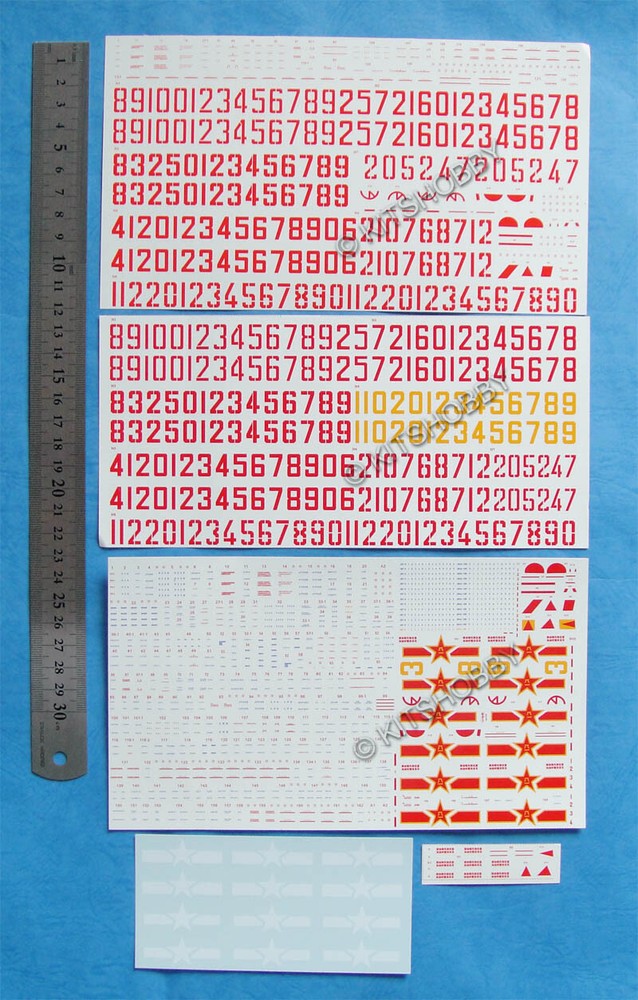 Frontpenny Decal 1/48 Chinese Shenyang J-8 Finback PLAA & PLAN decals