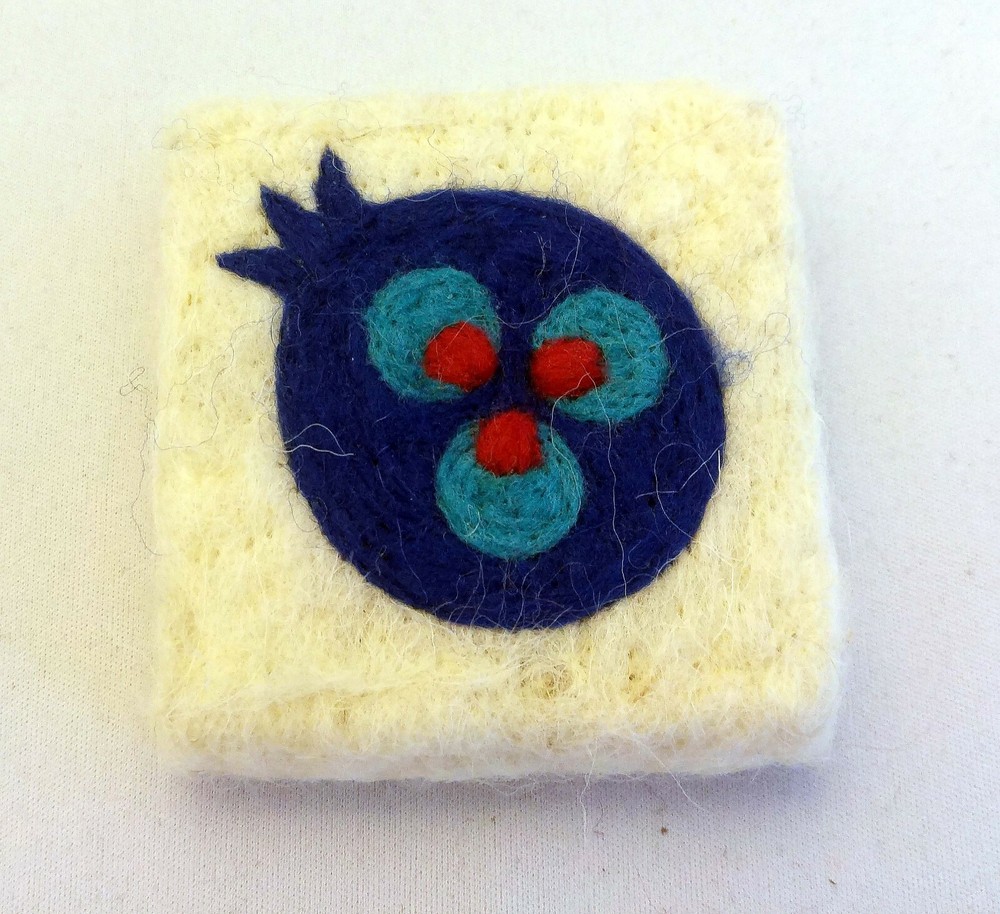 Needle Felted Soap Bar Decorative Handmade