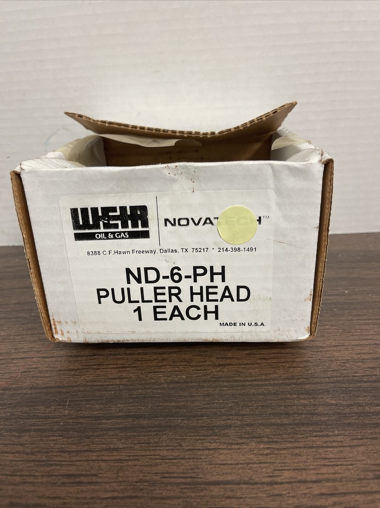 Novatech ND-6-PH  API-6 Full Open Puller Head