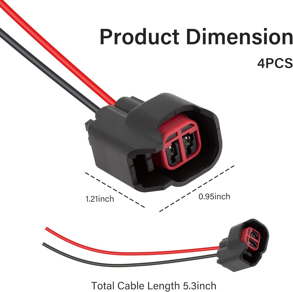 Fuel Injector Connector Pigtail Set