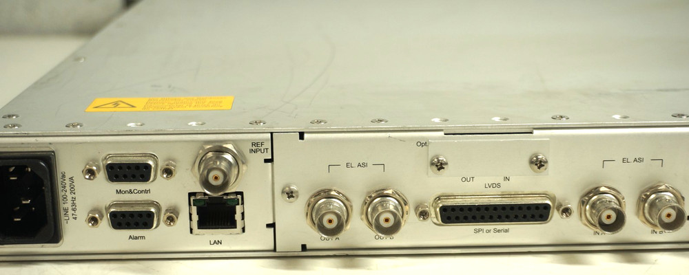 Digital Video Brocasting Newtec - Azimuth DVB-S2 - Broadcast Satellite Modulator