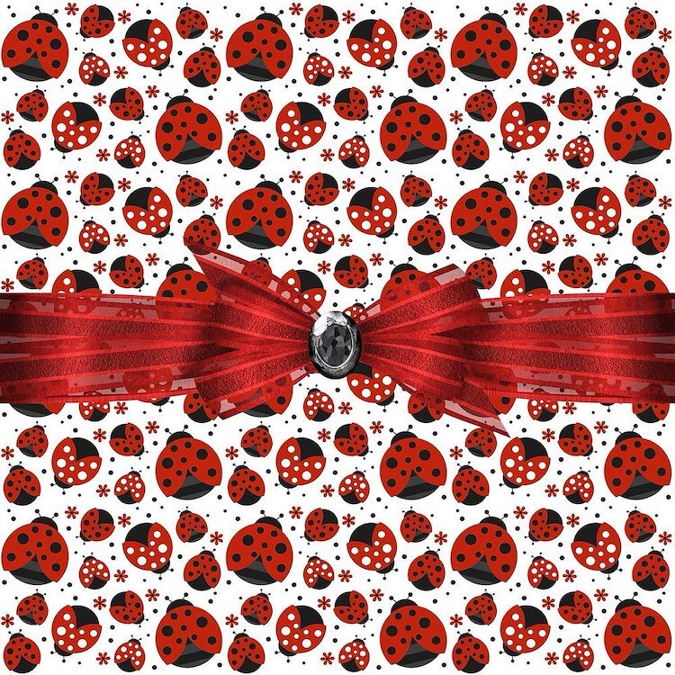 CafePress Ladybug Obsession 10" Wall Clock (1004121119)