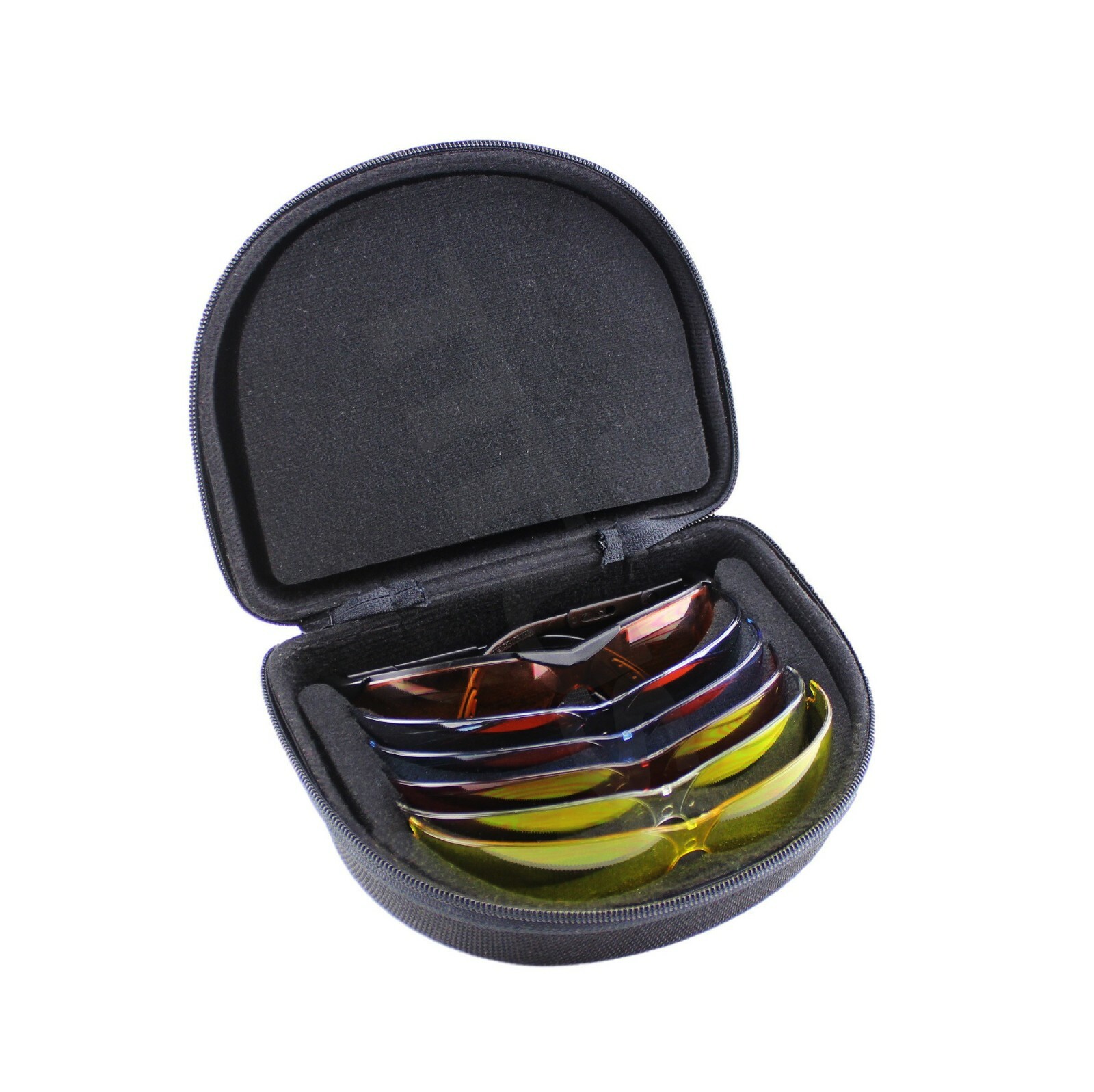 8 LENS CHANGEABLE SHOOTING SAFETY GLASSES EYE PROTECTION MULTI-LENS BUNDLE