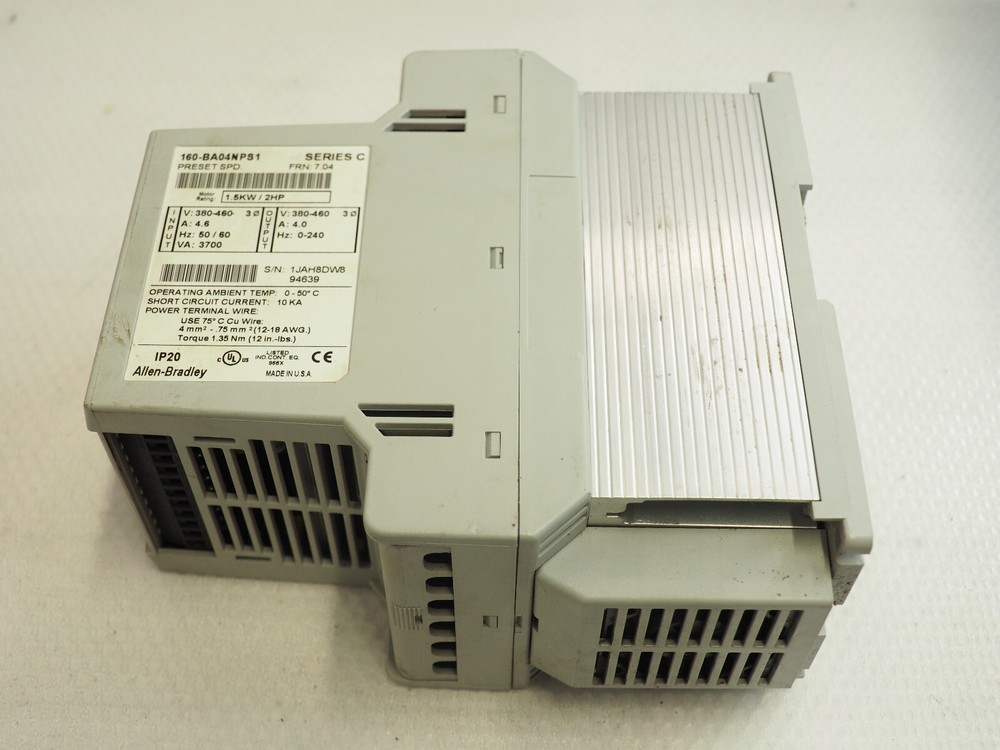 ALLEN BRADLEY 160-BA04NPS1 SER.C Smart Speed Controller