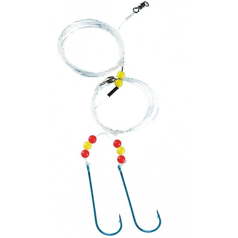 Fladen Two Hooks Down Boat Pier Rig Hook Size 1/0