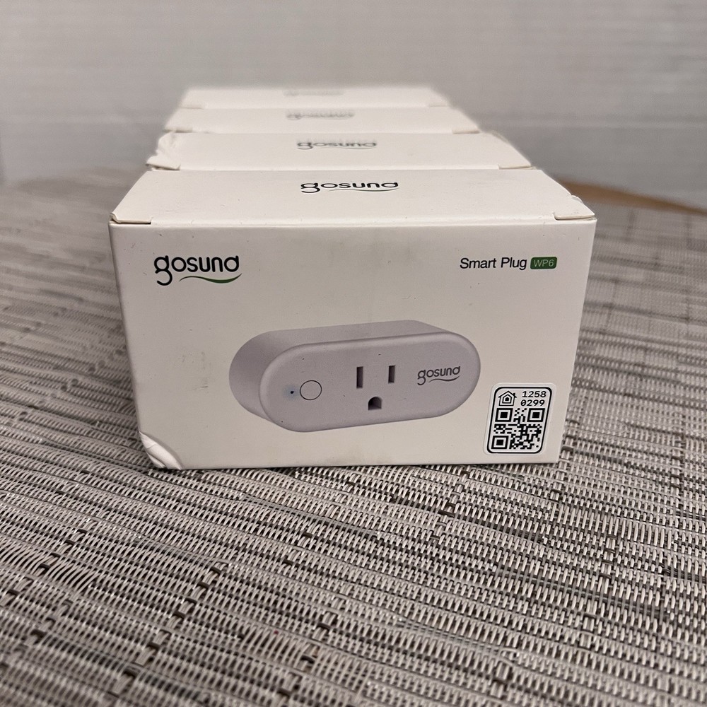Gosund 4Pack Smart Plug Wifi Switch Socket Outlet Work W/ Alexa Google Assistant