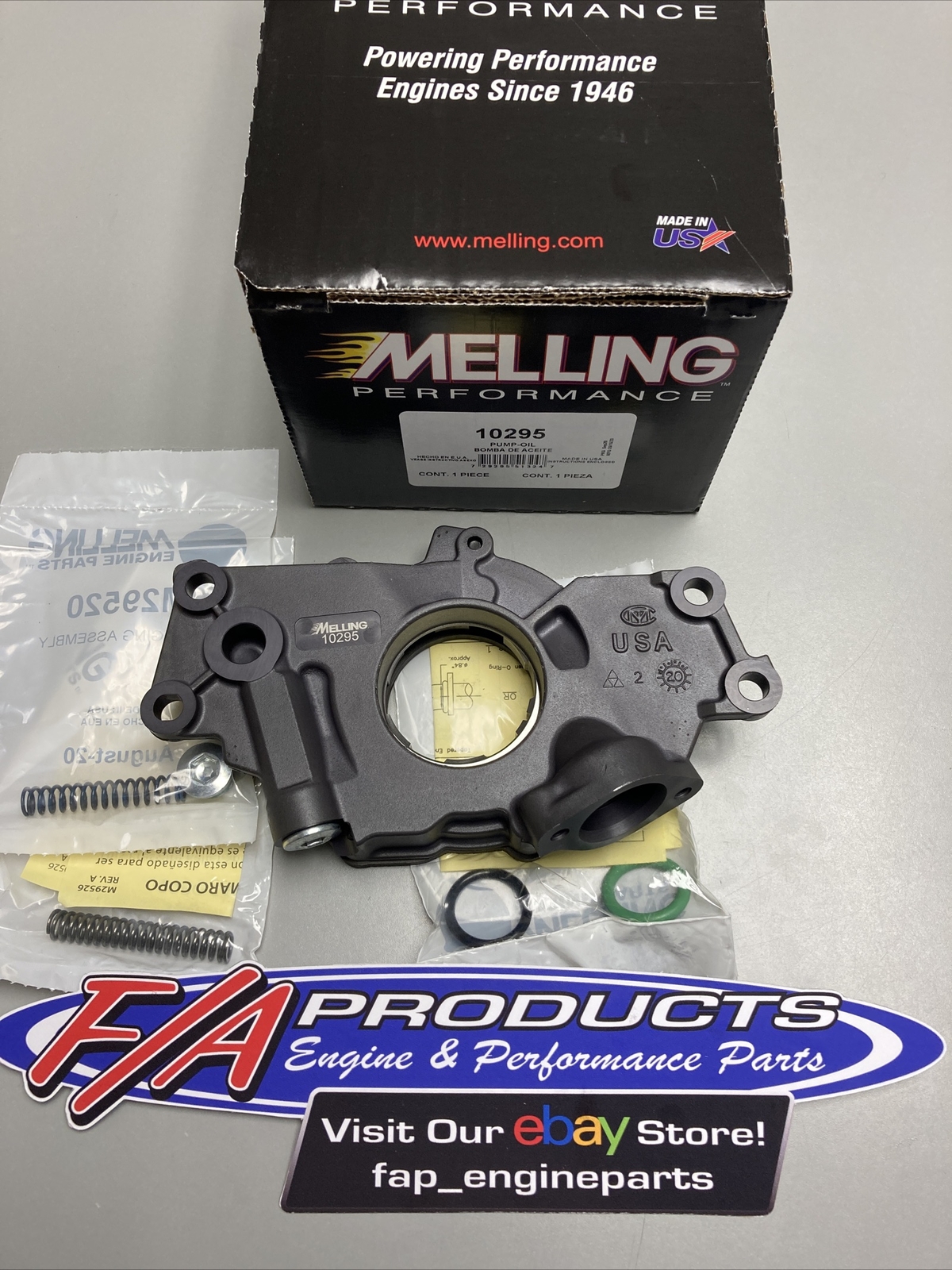Melling M Select 10295 CHEVY LS LS1 LS2 LS3 High Pressure Performance Oil Pump