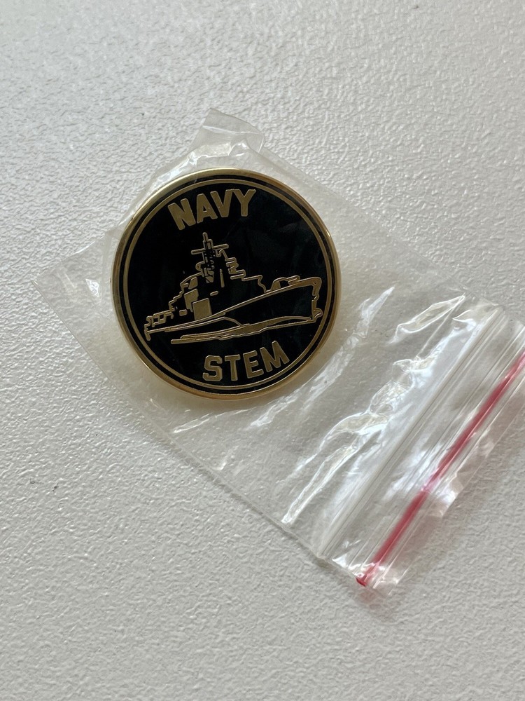 U.S. Navy STEM PIN- Naval Science, Technology, Engineering & Mathematics (STEM)