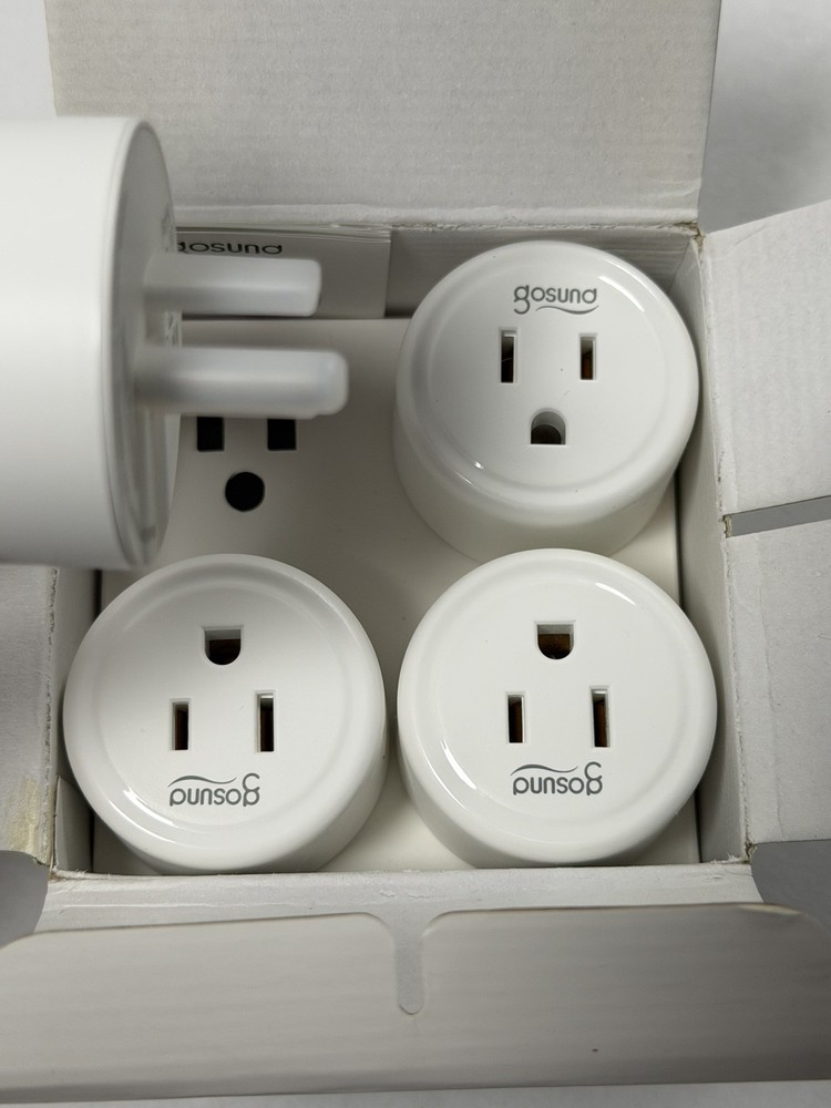 Gosund 4Pack Smart Plug Wifi Switch Socket Outlet Works with Alexa & Google WP3