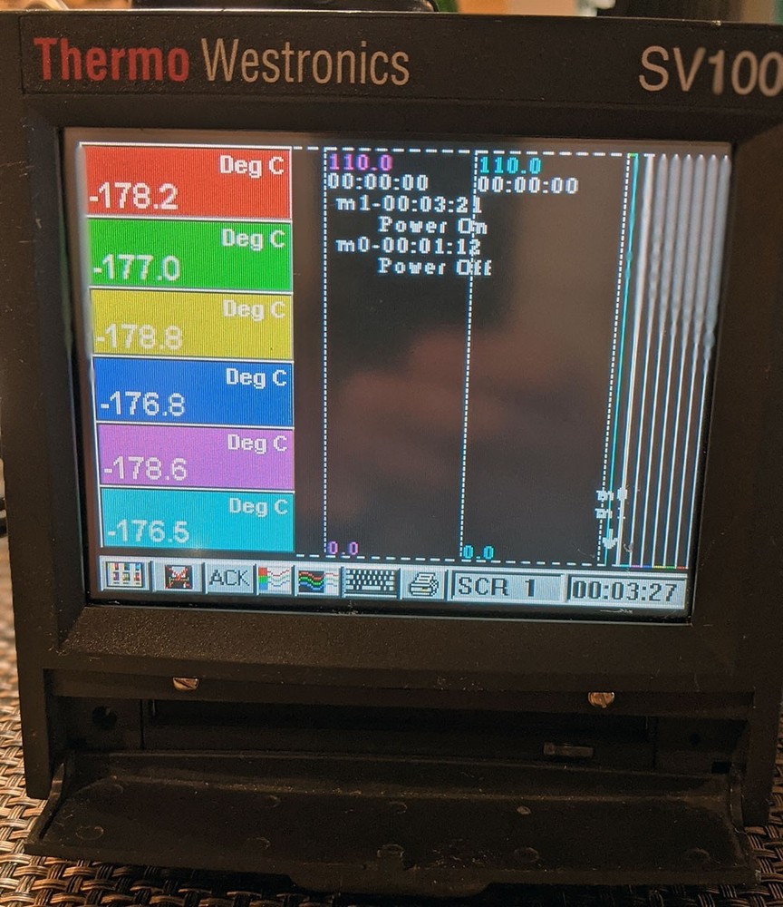 Thermo-Westronics SV100 Video Data Recorder With Power Cable