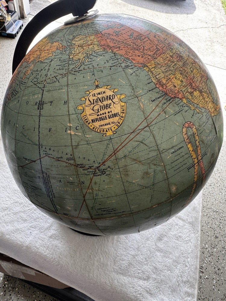 Replogle Rotating 12 Inch World Globe