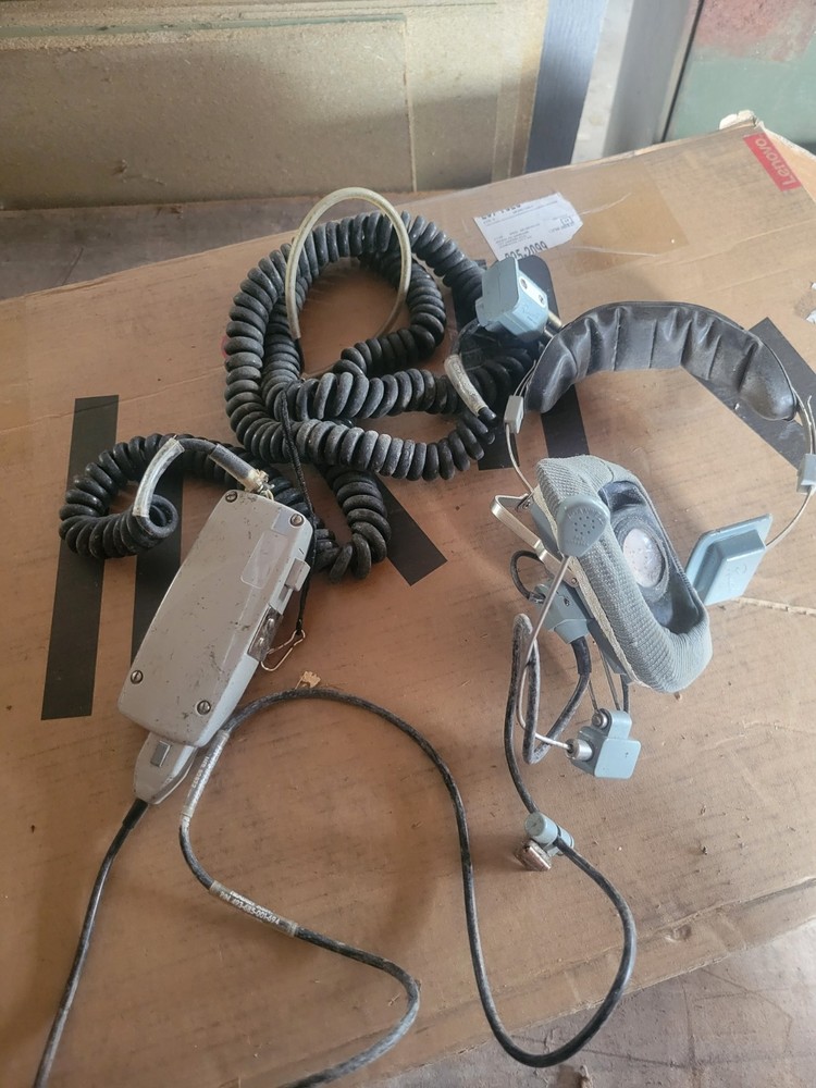 Vintage Roanwell Headset Parts Repair Untested Model