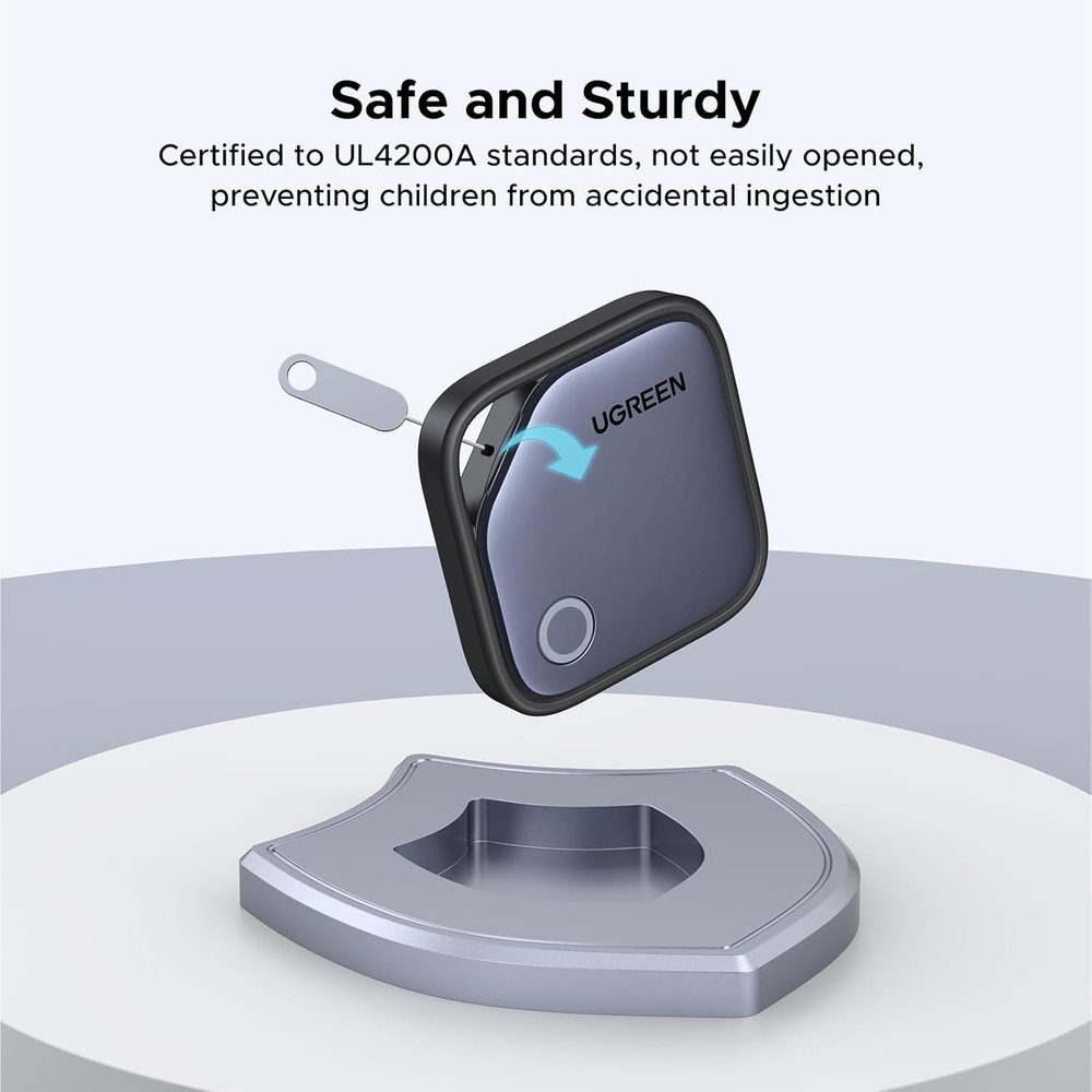 UGREEN Finder Tag Compatible with Apple Find My (iOS Only), 2-Year Replaceable B