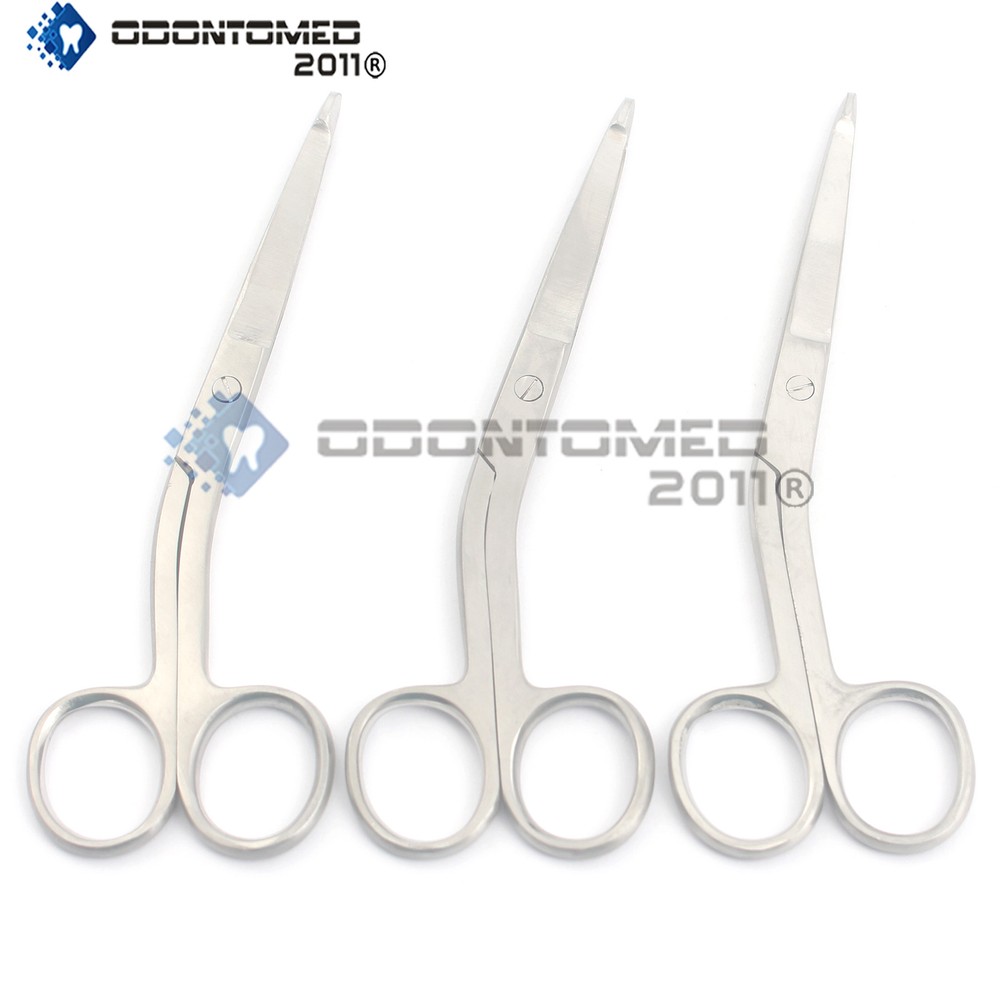 3 Pcs Knowles Bandage Scissors 4.5” Surgical Instruments