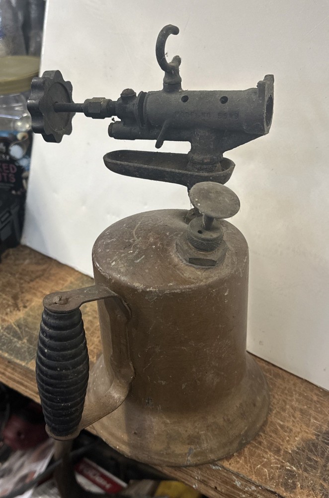 Vintage Blow Torch Hand Tools Untested Decor