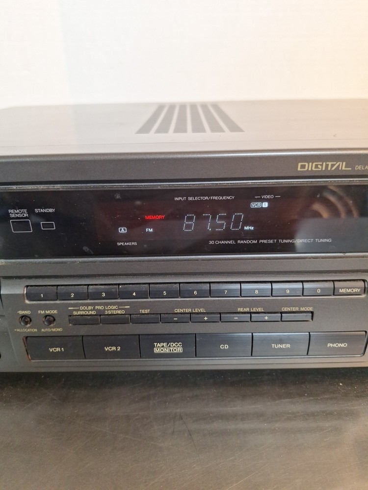 Technics SA-GX350 AV Control Stereo Receiver Class A Digital Delayed Surround