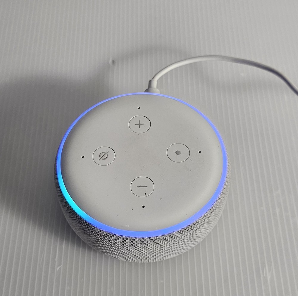 Amazon C78MP8 Echo Dot 3rd Generation Smart Speaker w/Adapter