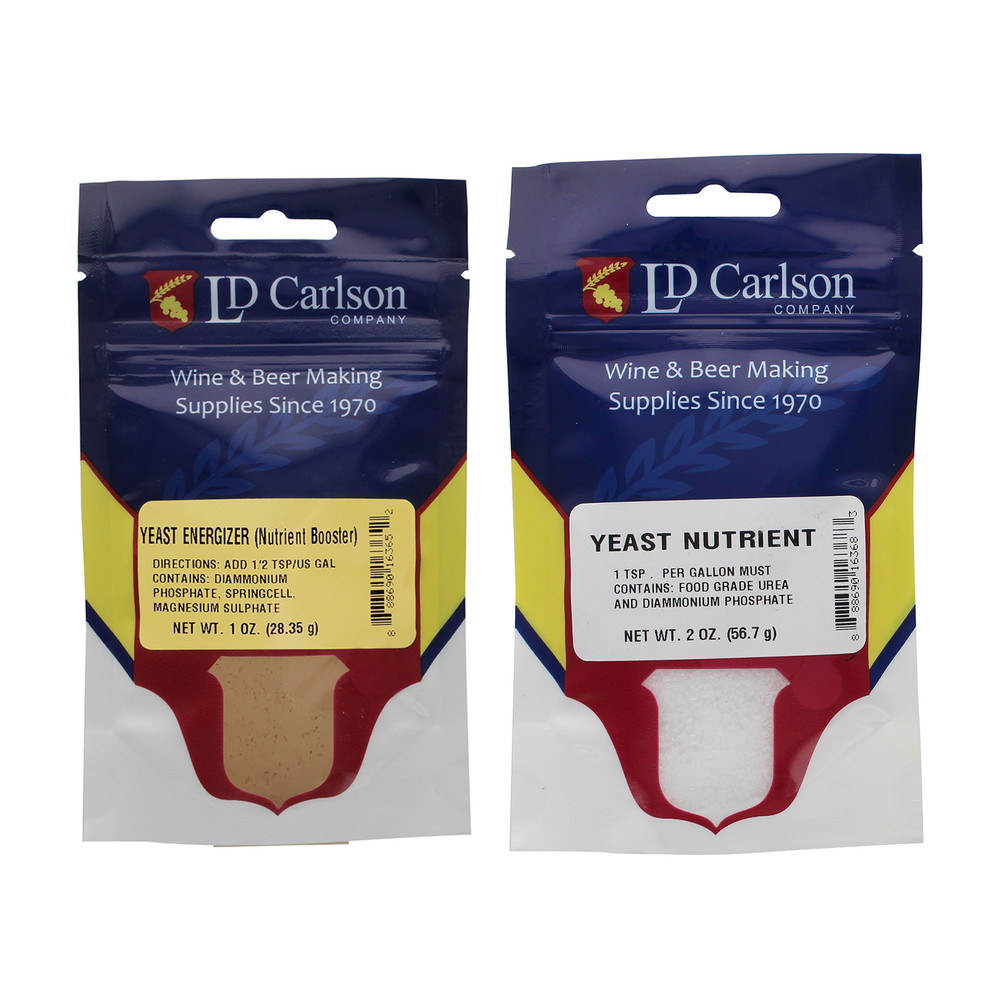 Yeast Nutrient and Energizer Combination Pack (Small)