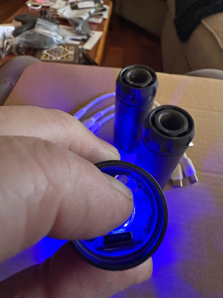 BLASTER Muzzle flash Airsoft Tracer unit AceTech USB Type C LED charge cable inc