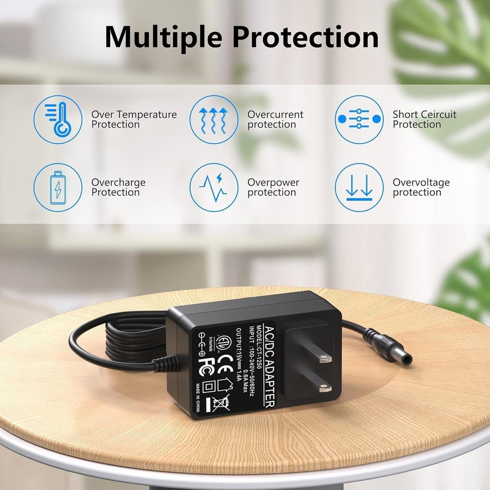 Replacement Power Cord 21W - Compatible with Echo & Fire TV