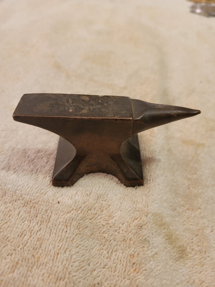 Antique Mini Brass Anvil