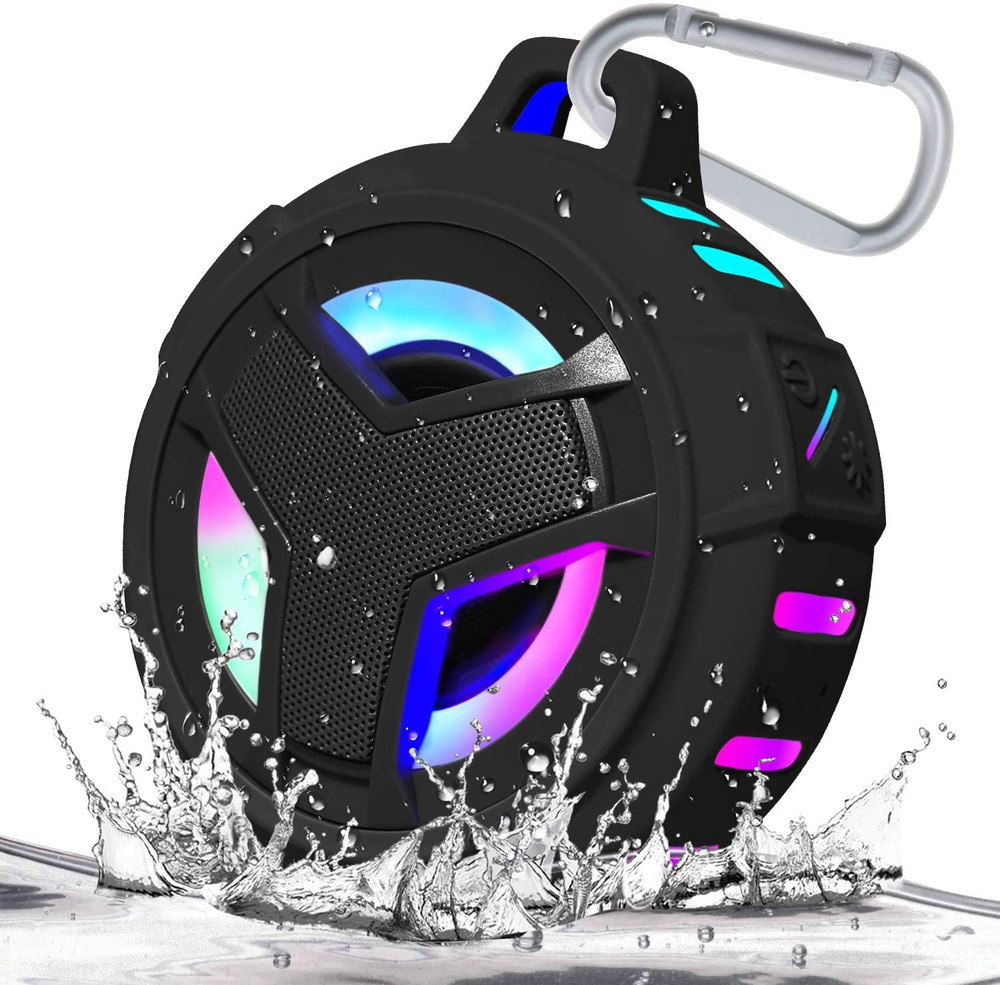 Bluetooth Shower Speaker, Portable Bluetooth Speakers, IP67 Waterproof Wireless