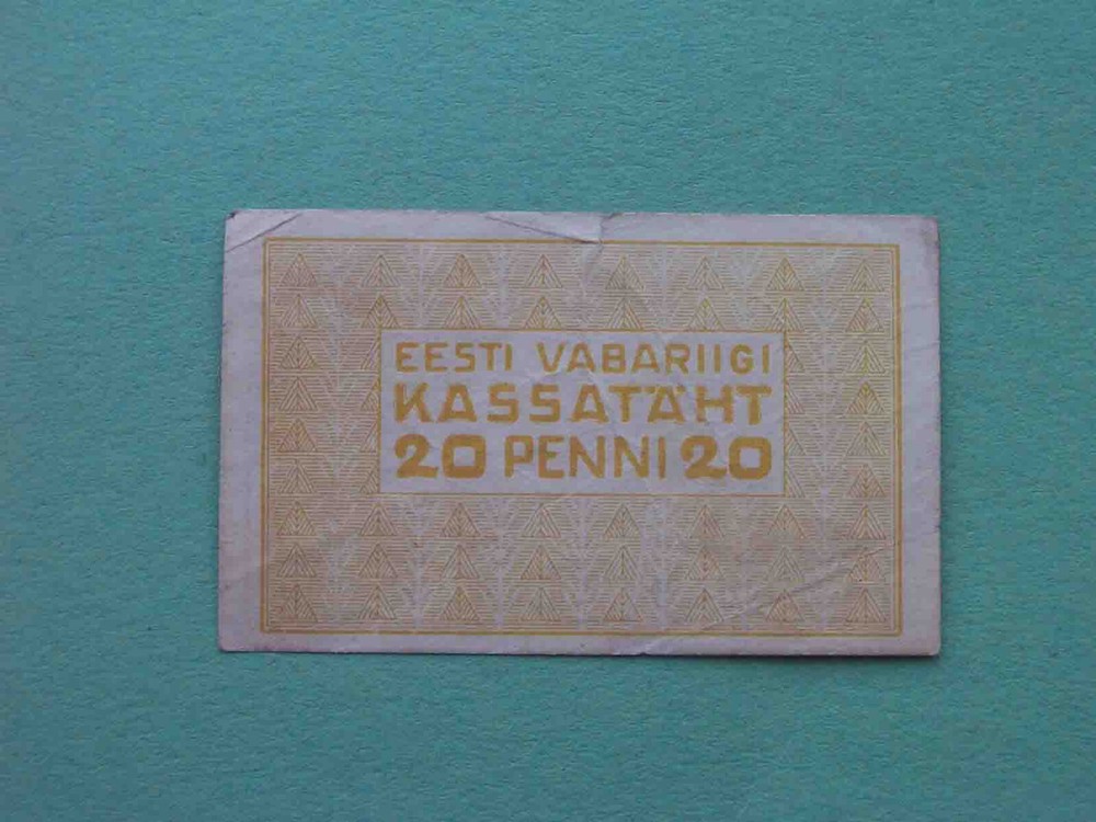 Estonia 1919 20 Penni. Pick-41a