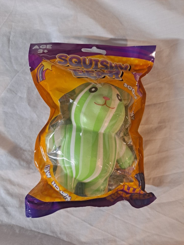 Squishy Bear Green Squishy Toy