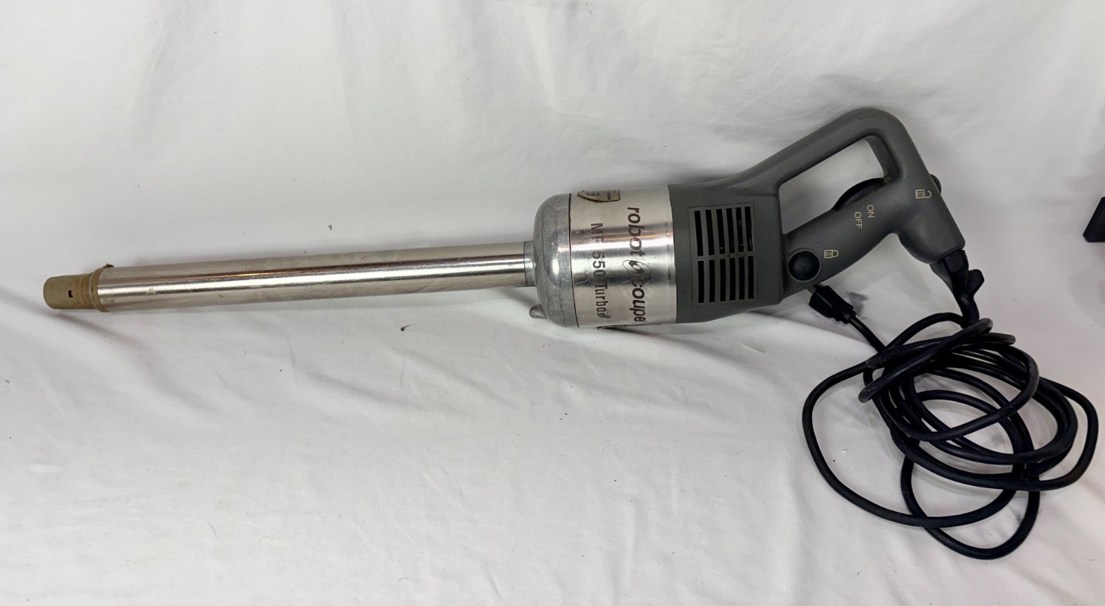 Robot Coupe MP 550 Turbo 18" Single Speed Immersion Blender - 1.1 HP "Read"