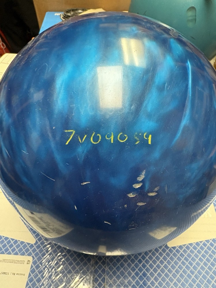 Used Ebonite Rainbow Bowling Ball 16 Pounds