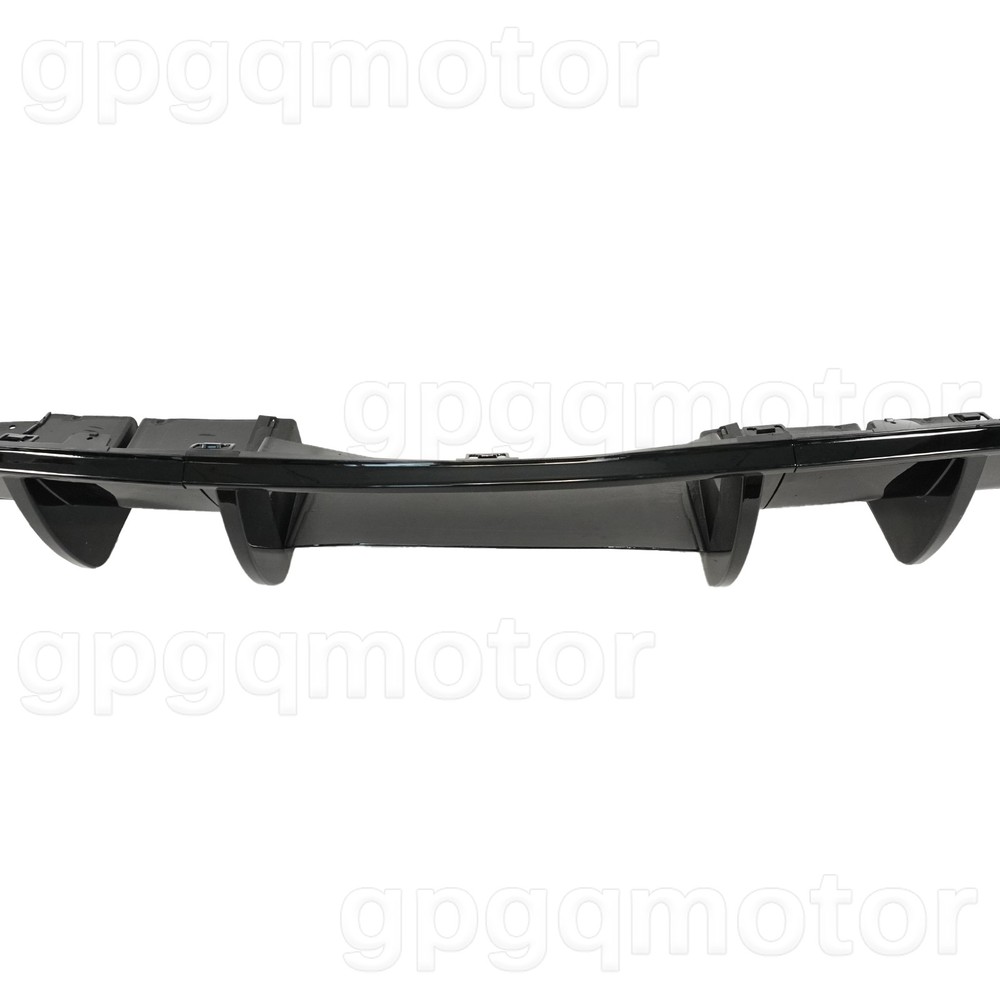 For Corvette C6 2005-2013 Performance Style Gloss Black Rear Bumper Lip Diffuser