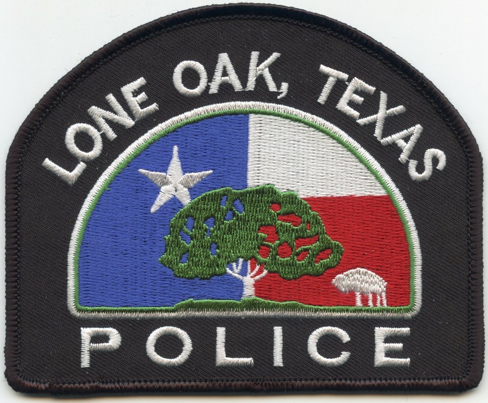 LONE OAK TEXAS TX POLICE PATCH