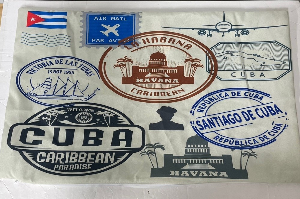 Cuba Decorative Rectangular Pillowcase 26" x 16"