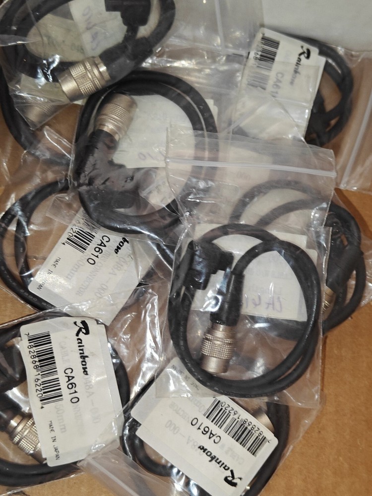 Rainbow CA610 Auto IRIS Male Plug CCTV Camera Connector Cable