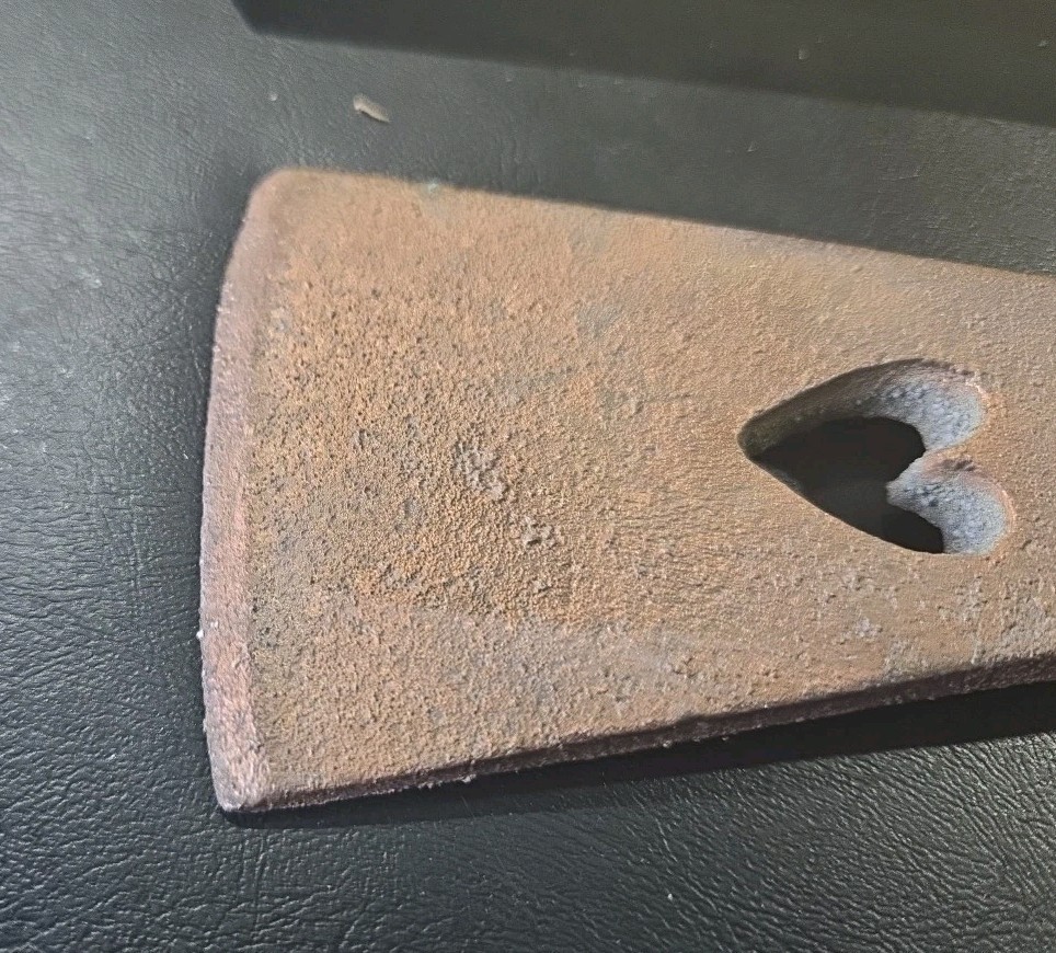 Vintage Tomahawk Ax / Axe Pipe Head Brass