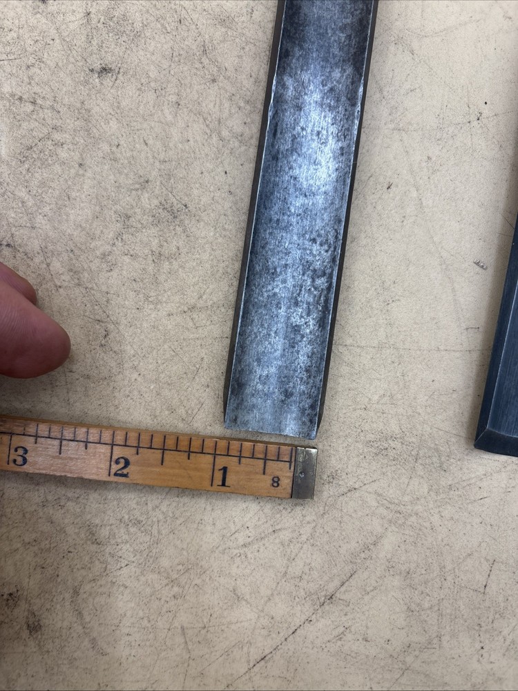 2 Vintage James Swan Gouges Chisels 7/8”, 1” Wide.