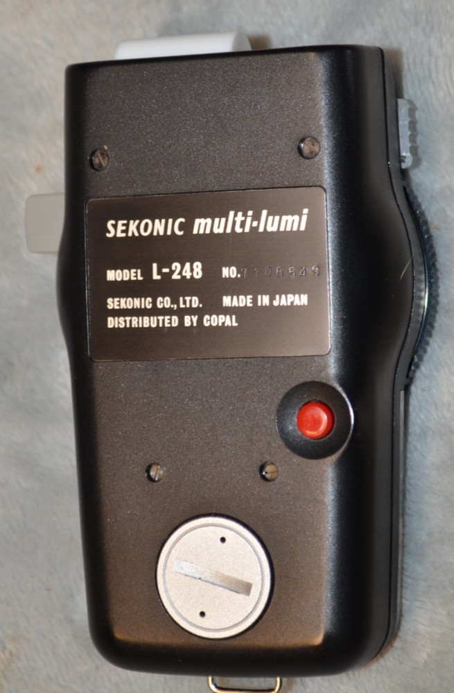 Seconic L-248 Light Meter With Case